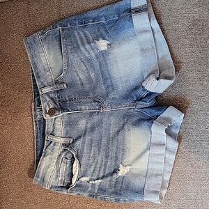 Time and Tru Jean Shorts